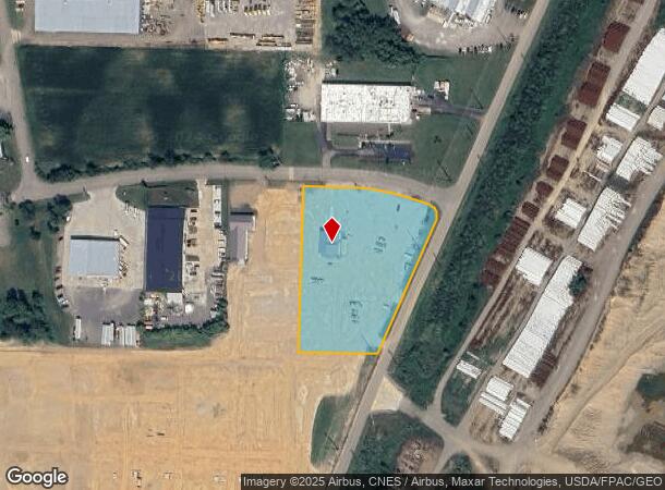  1115 Industrial Ave Sw, Massillon, OH Parcel Map