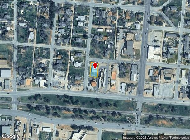  1741 N 2Nd St, Abilene, TX Parcel Map