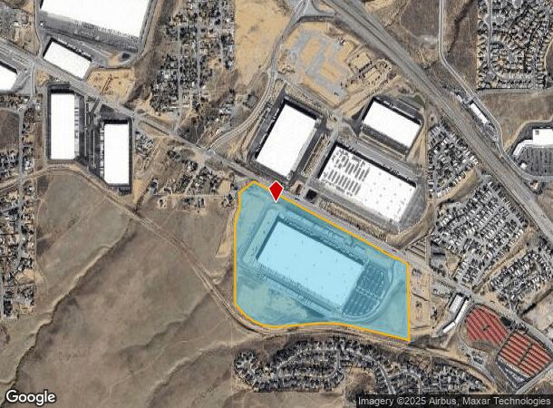 8001 N Virginia St, Reno, NV Parcel Map