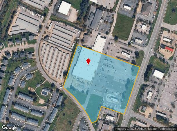 1021 N Main St, Nicholasville, KY Parcel Map