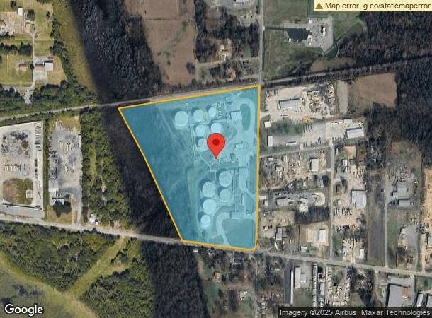  2207 Central Airport Rd, North Little Rock, AR Parcel Map