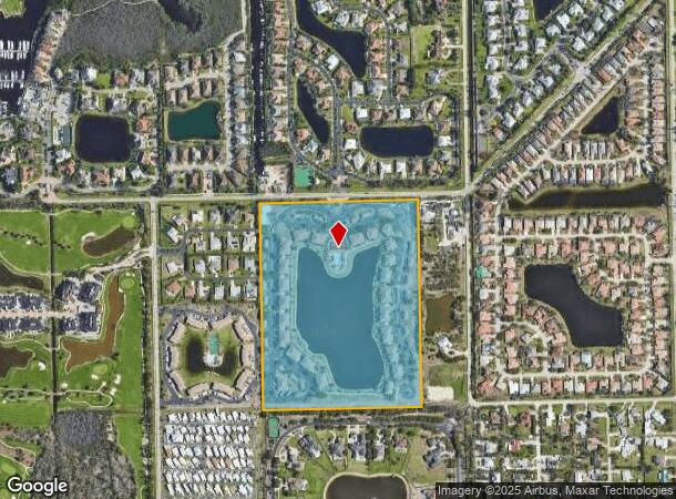  16001 Bayside Pointe, Fort Myers, FL Parcel Map