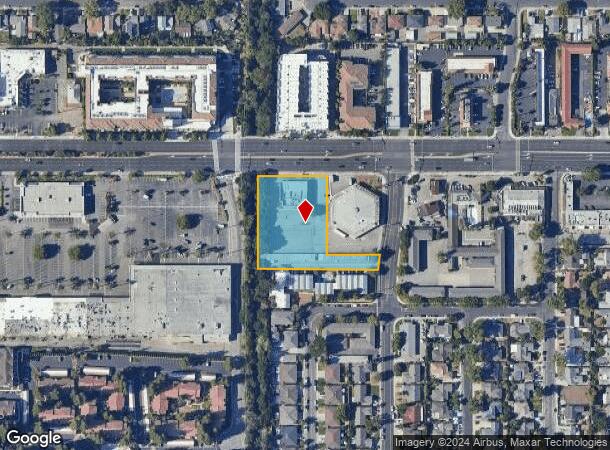  2570 El Camino Real, Santa Clara, CA Parcel Map