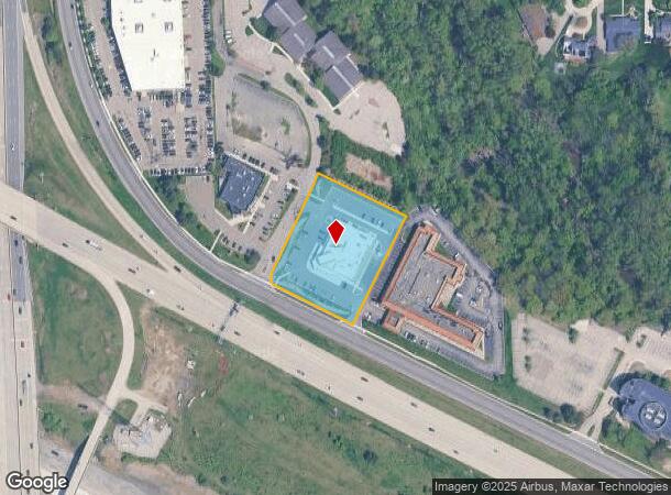 27522 Northwestern Hwy, Southfield, MI Parcel Map