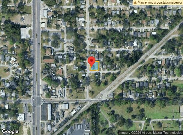  4501 N 42Nd St, Tampa, FL Parcel Map