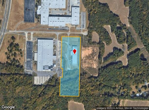  2410 Madison Technology Dr, Jackson, TN Parcel Map