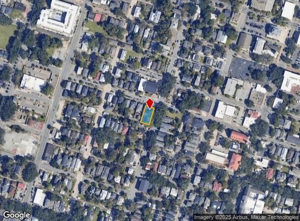  201 W 33Rd St, Savannah, GA Parcel Map