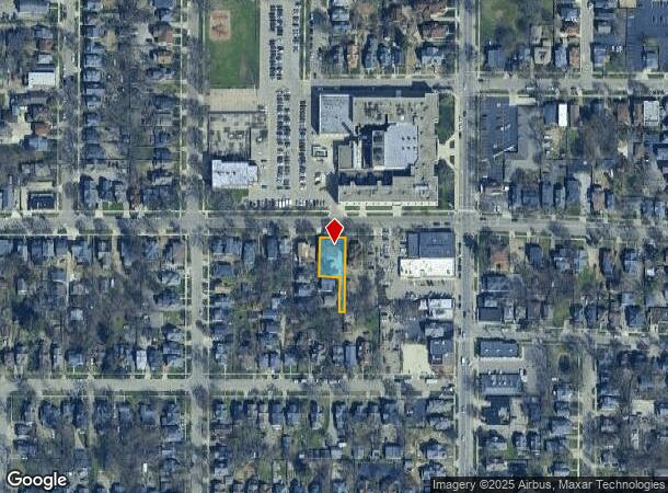  529 W Vine St, Kalamazoo, MI Parcel Map