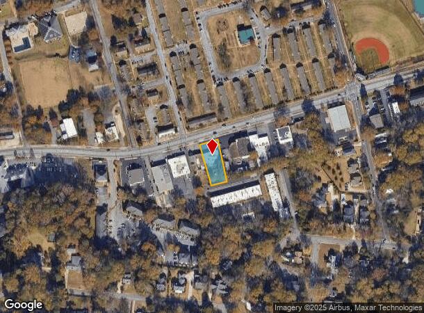  1035 Baxter St, Athens, GA Parcel Map