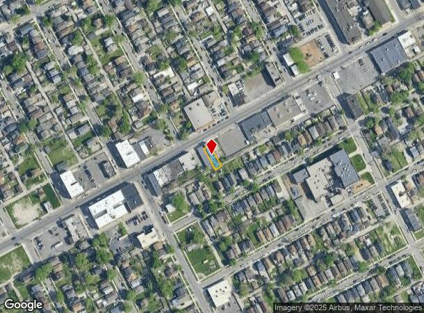  8529 W Vernor Hwy, Detroit, MI Parcel Map