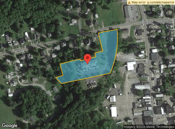  100 Cedar Ridge Dr, Canton, PA Parcel Map