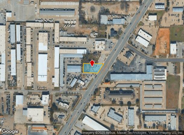  2526 S Cooper St, Arlington, TX Parcel Map
