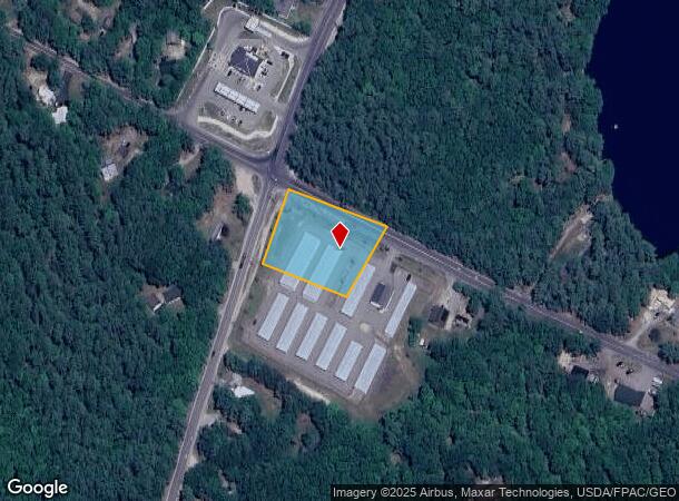  1110 Cape Rd, Hollis Center, ME Parcel Map