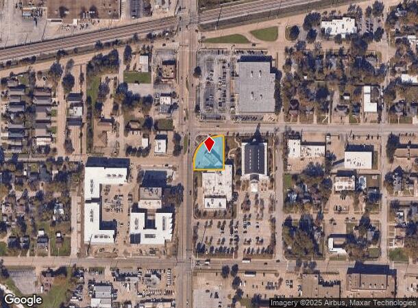 1316 Main St, Garland, TX Parcel Map