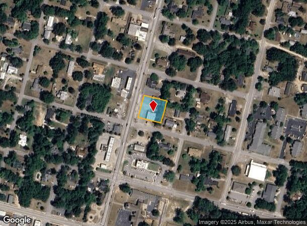  205 N Church St, Swansea, SC Parcel Map