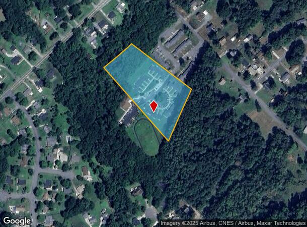 400 W Steele St, Gibsonville, NC Parcel Map