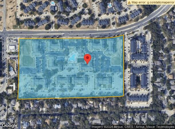  6802 Utsa Blvd, San Antonio, TX Parcel Map