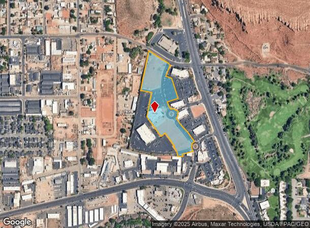 1091 N Bluff St, Saint George, UT Parcel Map