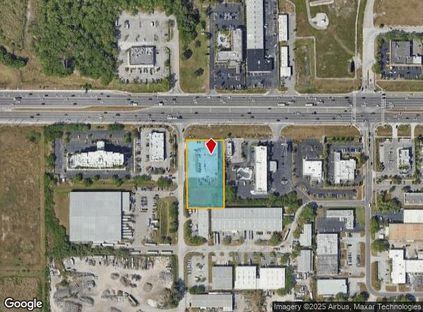  3990 Ulmerton Rd, Clearwater, FL Parcel Map