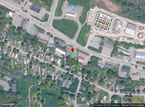 614 E Main St, Palmyra, NY Parcel Map