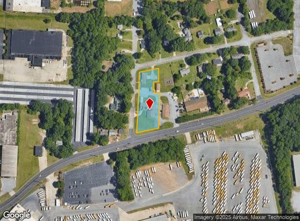  622 W Fairfield Rd, High Point, NC Parcel Map