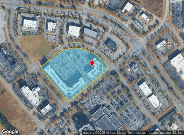 1349 Gresham Park Dr, Murfreesboro, TN Parcel Map