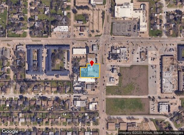  3117 Saturn Rd, Garland, TX Parcel Map