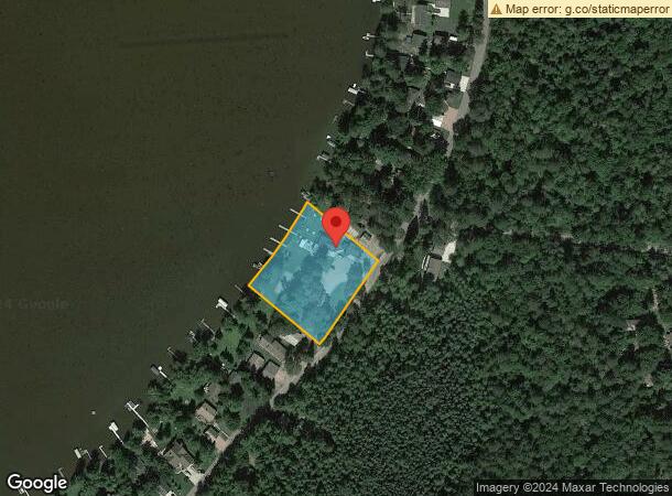  N11594 Post Lake Dr, Elcho, WI Parcel Map