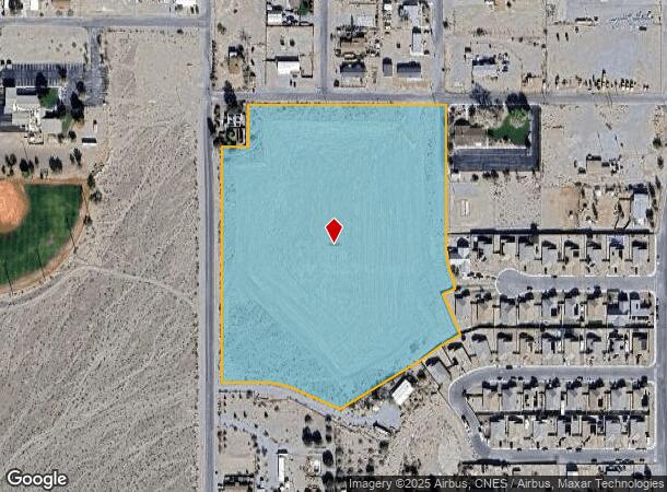  351 W Gretta Ln, Indian Springs, NV Parcel Map