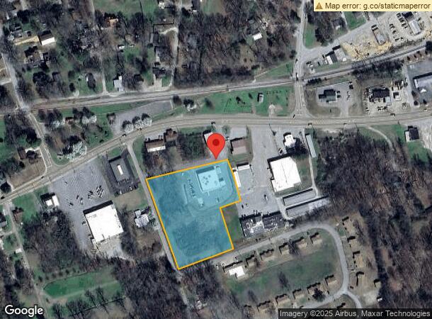  50 Taylor Ave, Huntingdon, TN Parcel Map