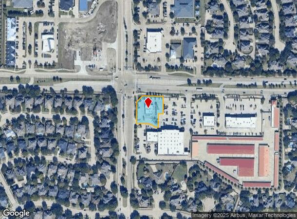  1271 W Exchange Pky, Allen, TX Parcel Map