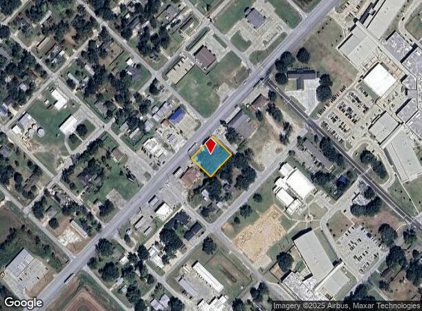 1604 5Th St N, Van Vleck, TX Parcel Map
