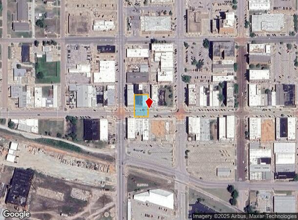  14 W Main St, Shawnee, OK Parcel Map