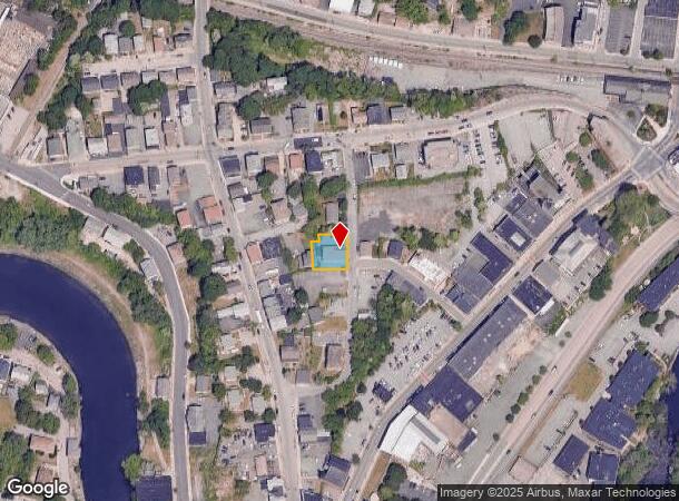 92 Fountain St, Woonsocket, RI Parcel Map