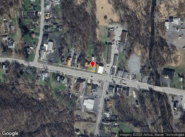 8742 Main St, Honeoye, NY Parcel Map