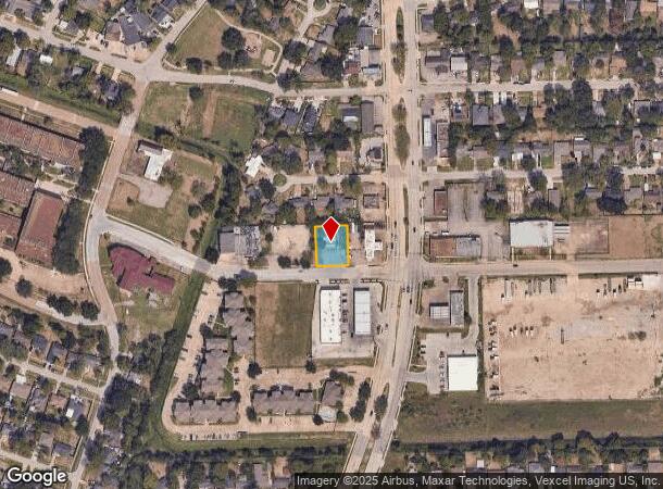  5627 Van Fleet St, Houston, TX Parcel Map
