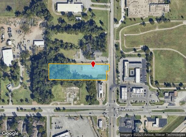  1036 S Garnett Rd, Tulsa, OK Parcel Map