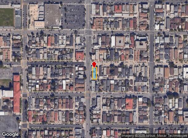  1400 S Gaffey St, San Pedro, CA Parcel Map