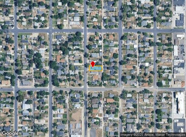 150 S Hooker St, Denver, CO Parcel Map