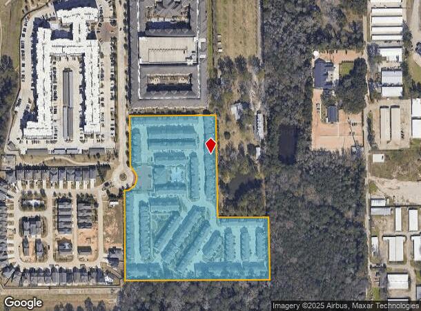  25145 Panther Bend Ct, Spring, TX Parcel Map