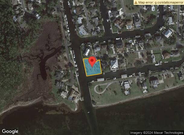  2623 Bay St, Gulf Breeze, FL Parcel Map