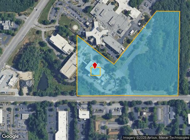  4500 Hospital Blvd, Roswell, GA Parcel Map