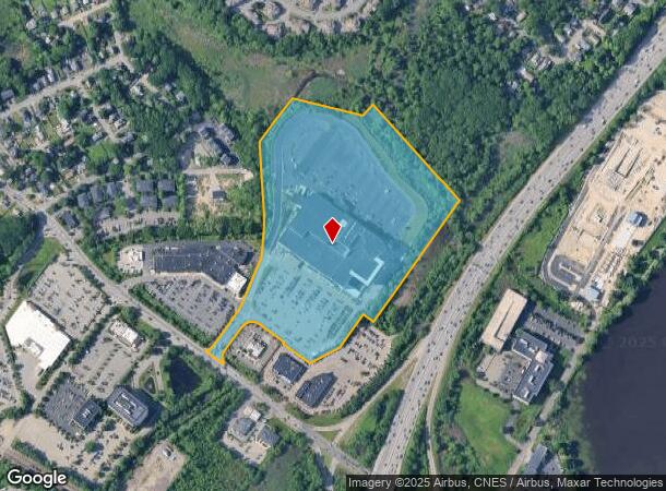  50 Walkers Brook Dr, Reading, MA Parcel Map