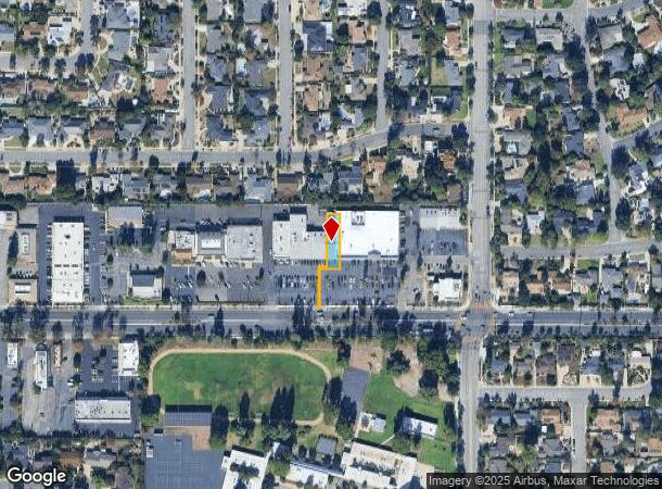 845 W Foothill Blvd, Claremont, CA Parcel Map