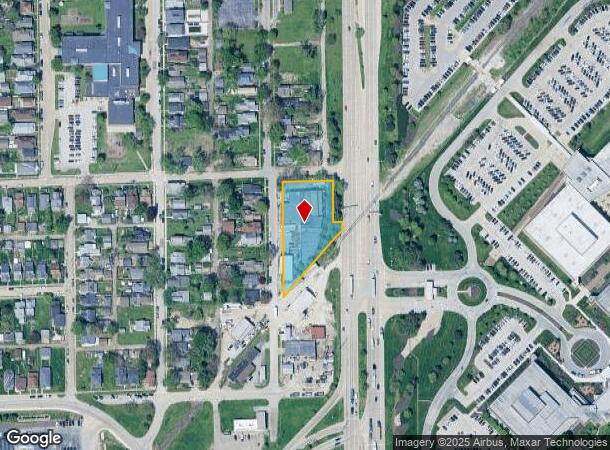  1527 Miller St, Indianapolis, IN Parcel Map