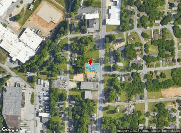 918 W Green Dr, High Point, NC Parcel Map