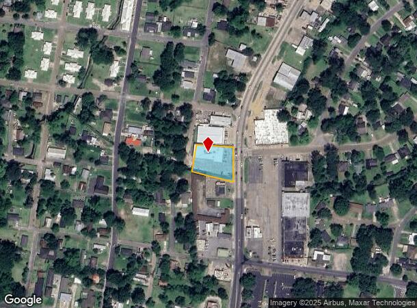  1151 N Main St, Opelousas, LA Parcel Map