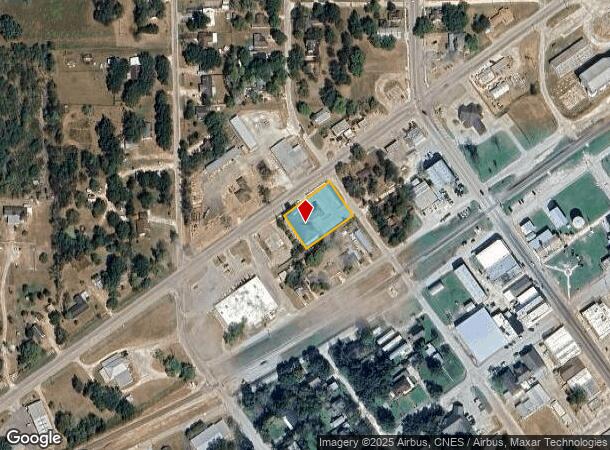  203 W York St, Ganado, TX Parcel Map