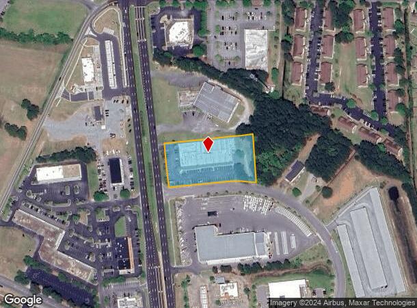  4051 S Memorial Dr, Winterville, NC Parcel Map