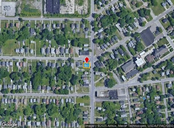  1404 Long Ave, Lorain, OH Parcel Map